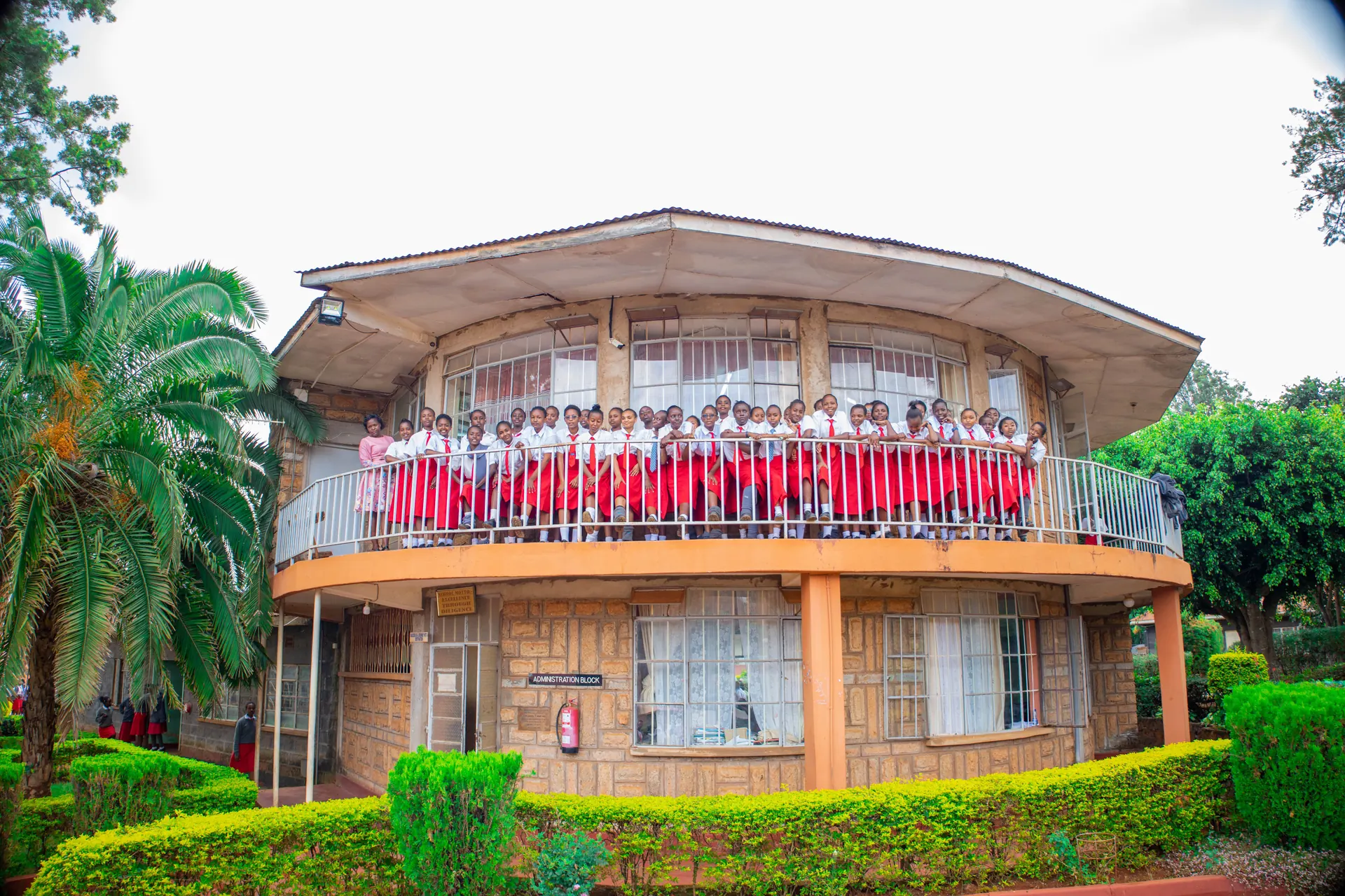 Grand historic university building with classic architecture